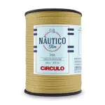 Fio Circulo Nautico Slim 3Mm 400G C/278M Cor 7625 Castanha 