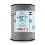 Fio Circulo Nautico Slim 3Mm 400G C/278M Cor 8214 Aluminio