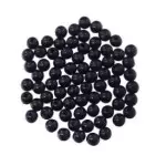 Contas Trama Perola 10Mm 500G Cor Preto