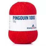 Linha Pingouin 1000 150G Cor 314 Tomate