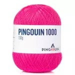 Linha Pingouin 1000 150G Cor 327 Fucsia 