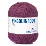 Linha Pingouin 1000 150G Cor 1494 Orquidea Escura