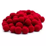 Pompom Imp Nybc 14Mm C/100 Cor 520 - Rubi