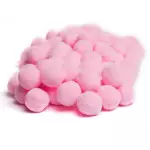 Pompom Imp Nybc 20Mm C/100 Cor 132 - Rosa Bebe