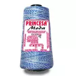 Fio Incomfio Princesa Moda C/500M Cor 3555 - Mescla Azul