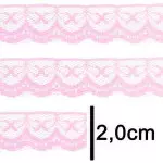 Renda Imp. Nybc R002 2,0Cm C/50M Cor 132 Rosa