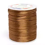 Cordao Imp Nybc Rabo Rato 2Mm C/50M Cor 008 Marrom Terra