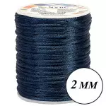 Cordao Imp Nybc Rabo Rato 2Mm C/50M Cor 318 Azul Marinho