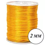 Cordao Imp Nybc Rabo Rato 2Mm C/50M Cor 846 Dourado