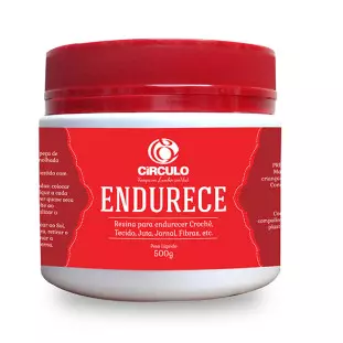 RESINA CIRCULO ENDURECE CROCHE 500G