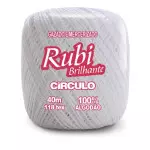 Linha Circulo Rubi 5 10X40M Cor 8001 Branco