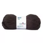 Fio Pingouin Silky 100G Cor 1703 - Cacau