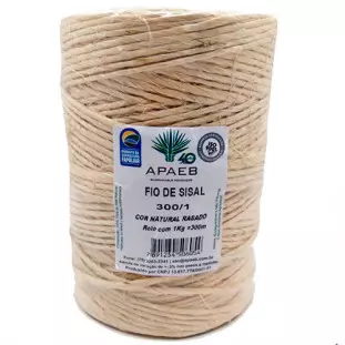 FIO APAEB SISAL NAT.RAZADO 300/1 300M