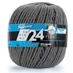 Barbante Supremo 24 Fios C/192M Cor 240 Cinza