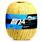 Barbante Supremo 24 Fios C/192M Cor 424 Amarelo Ouro