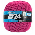 Barbante Supremo 24 Fios C/192M Cor 453 Pink