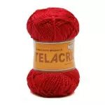 Fio Incomfio Telacril C/5X40G Cor 5569 - Morango