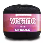 Linha Circulo Verano C/165 M Cor 610 Preto