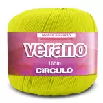 Linha Circulo Verano C/165 M Cor 1729 Amarelo Neon