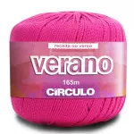 Linha Circulo Verano C/165 M Cor 6115 Rosa Choque