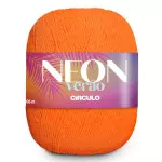 Linha Circulo Verao 406M Cor 4270 Laranja Neon