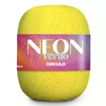 Linha Circulo Verao 406M Cor 5159 Amarelo Neon