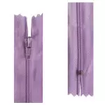 Ziper Imp Nylon Fixo Zc 15Cm C/10 Cor 164 - Lilas Claro