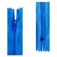 Ziper Imp Nylon Fixo Zc 15Cm C/10 Cor 207 - Azul Royal