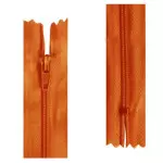 Ziper Imp Nylon Fixo Zc 15Cm C/10 Cor 523 - Laranja