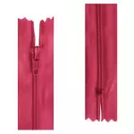 Ziper Imp Nylon Fixo Zc 30Cm C/10 Cor 140 - Rosa Medio