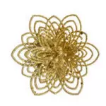 Enf.Art Flor Petalas 11Cm Zc308 C/2 Cor Ouro