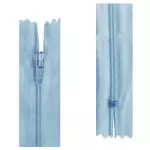 Ziper Imp Nylon Fixo Zc 60Cm C/10 Cor 182 - Azul Medio