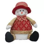 Boneco Art Fam Joy 34Cm Barrigudo Zc689 Modelo Boneco De Neve