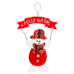 Enf.Art Fam Maestria Porta Zc788 Modelo Boneco De Neve