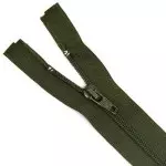 Ziper Circulo Nylon Destacavel 50Cm C/10 Cor 566 Militar