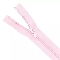 Ziper Circulo Nylon Destacavel 60Cm C/10 Cor 512 Rosa Candy