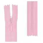 Ziper Imp Nylon Invisivel Zf 20 Cm C/10 Cor 132 - Rosa