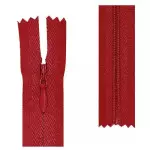 Ziper Imp Nylon Invisivel Zf 20 Cm C/10 Cor 145 - Vermelho