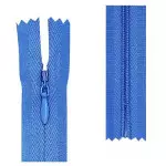 Ziper Imp Nylon Invisivel Zf 20 Cm C/10 Cor 207 - Azul Royal