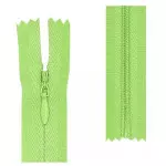 Ziper Imp Nylon Invisivel Zf 30 Cm C/10 Cor 221 - Verde Citrico